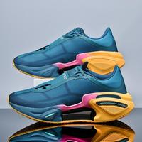 Men's Shoes Breathable All-match Mesh Shoes Casual Sports Trendy Shoes Men's All-match Wear-resistant Running Shoes for Men