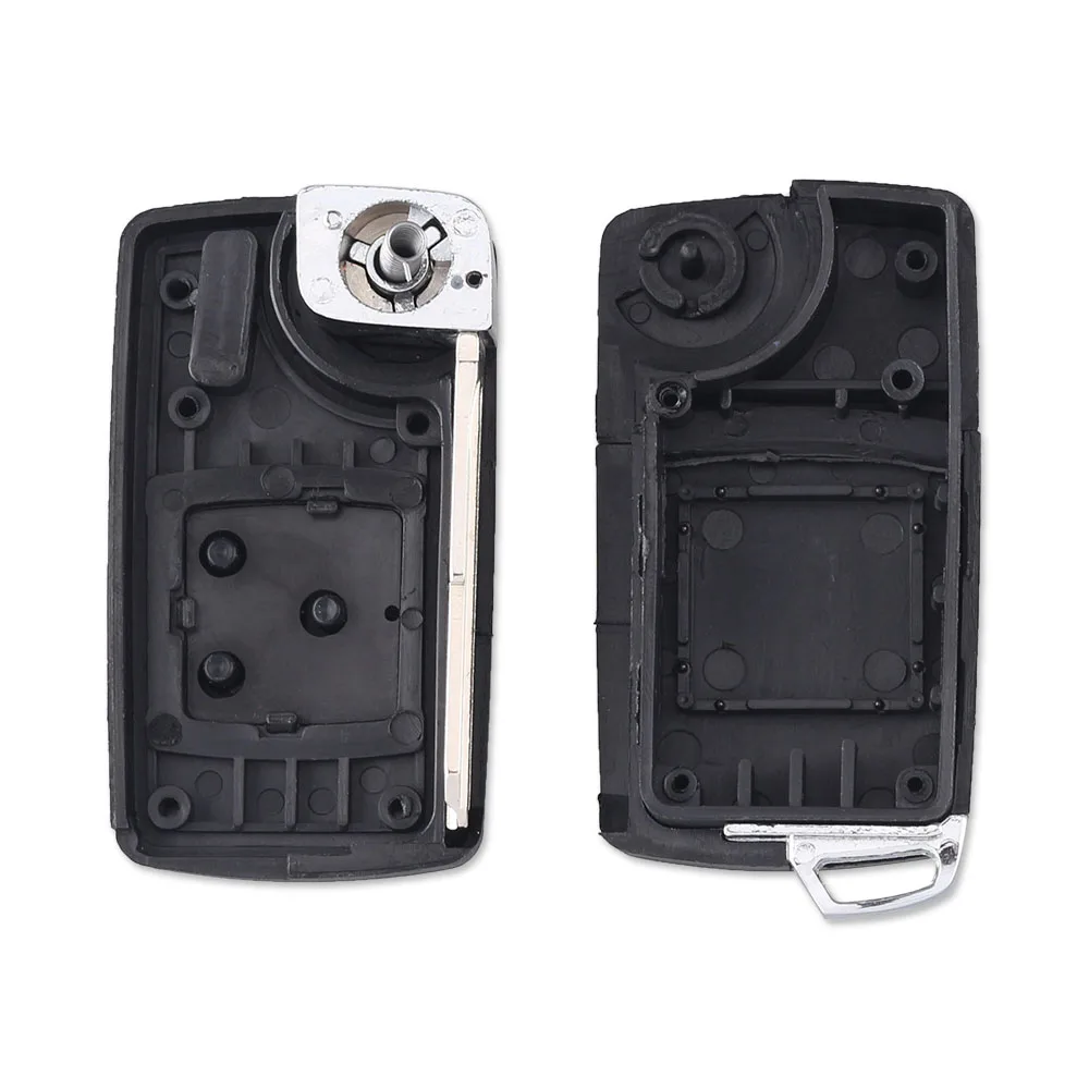 KEYYOU Key Shell per Chevrolet Epica 3 pulsanti telecomando Flip pieghevole Keyless Entry custodia per chiave per Auto remota lama destra automatica