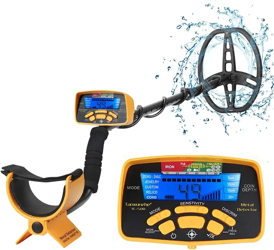 MD-6450 Professional Gold Detector – 5 Meter Deep Seeking Long Range Metal Detector