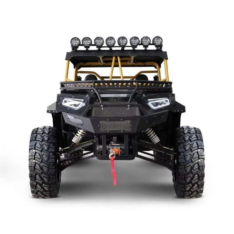 Bulk Buy High Performance Electric Farm UTV 4WD Utility Vehicle With Front Brush Guard For Brush Clearing Fleets