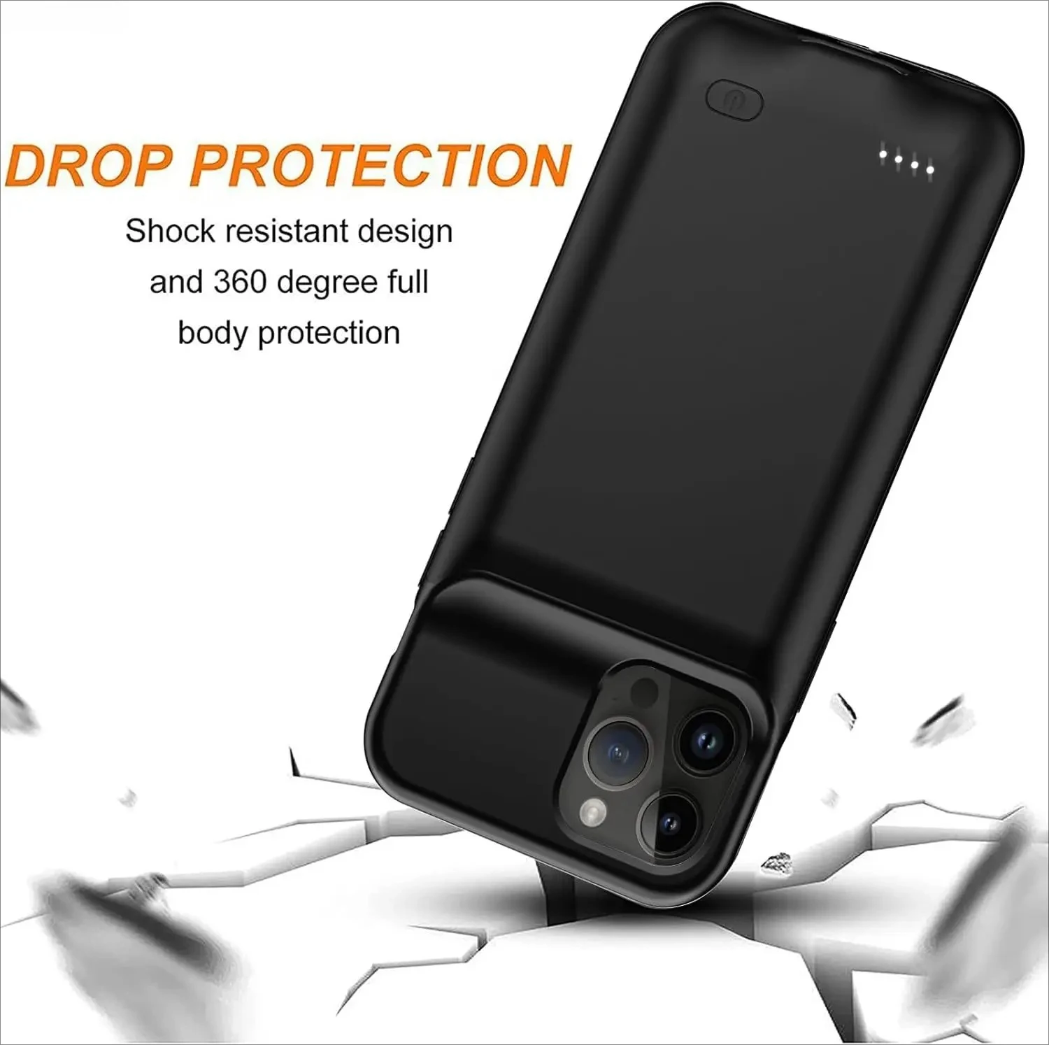 10000mAh جديد ممتاز آيفون 13 Mini 16 Pro Max 15 Plus 14 13 12 Mini 11 6 6S 7 8 شاحن بطارية غطاء شحن الطاقة #1