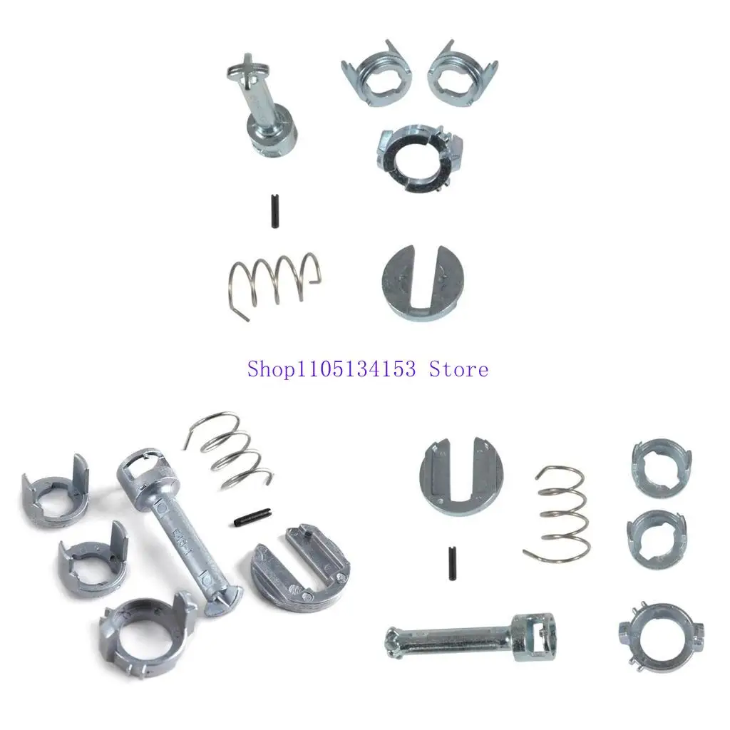 

hg89 Car Front Left Right Side Door Lock Cylinder Repair Kit Ensure Security Convenience Compatible for E46 328i 51218244049