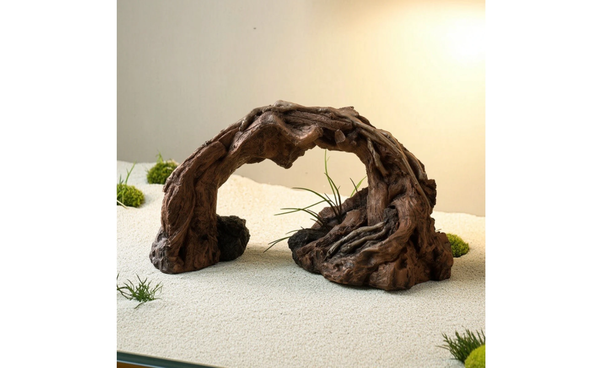 Artificial Driftwood Irregular Aquarium Driftwood Aquarium Stump Realistic Aquatic Pet Tank Cave Lifelike for Aquarists