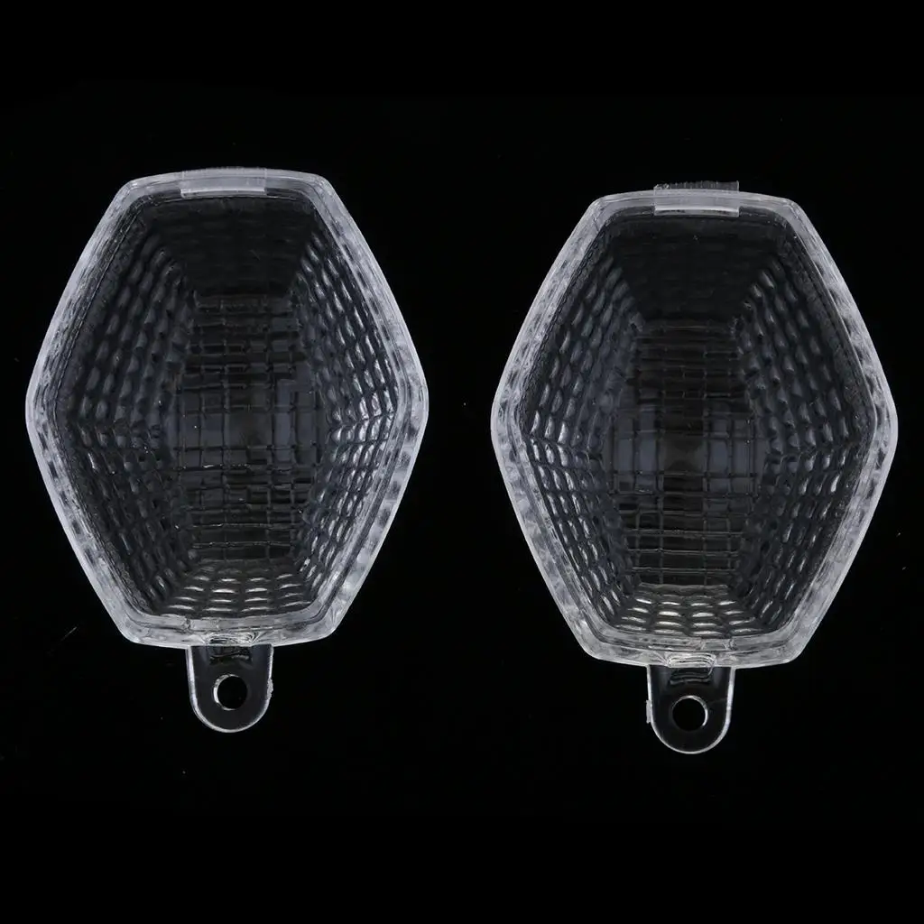 Motorcycle Turn Signal Lens Cover Clear Plastic Indicator Shell for Suzuki V Strom DL650 04 11 DL1000 06 12 Upgrade Replacement