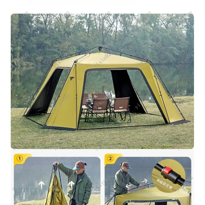 Universal Vehicle Rear Awning Tent for Outdoor Camping  Shade