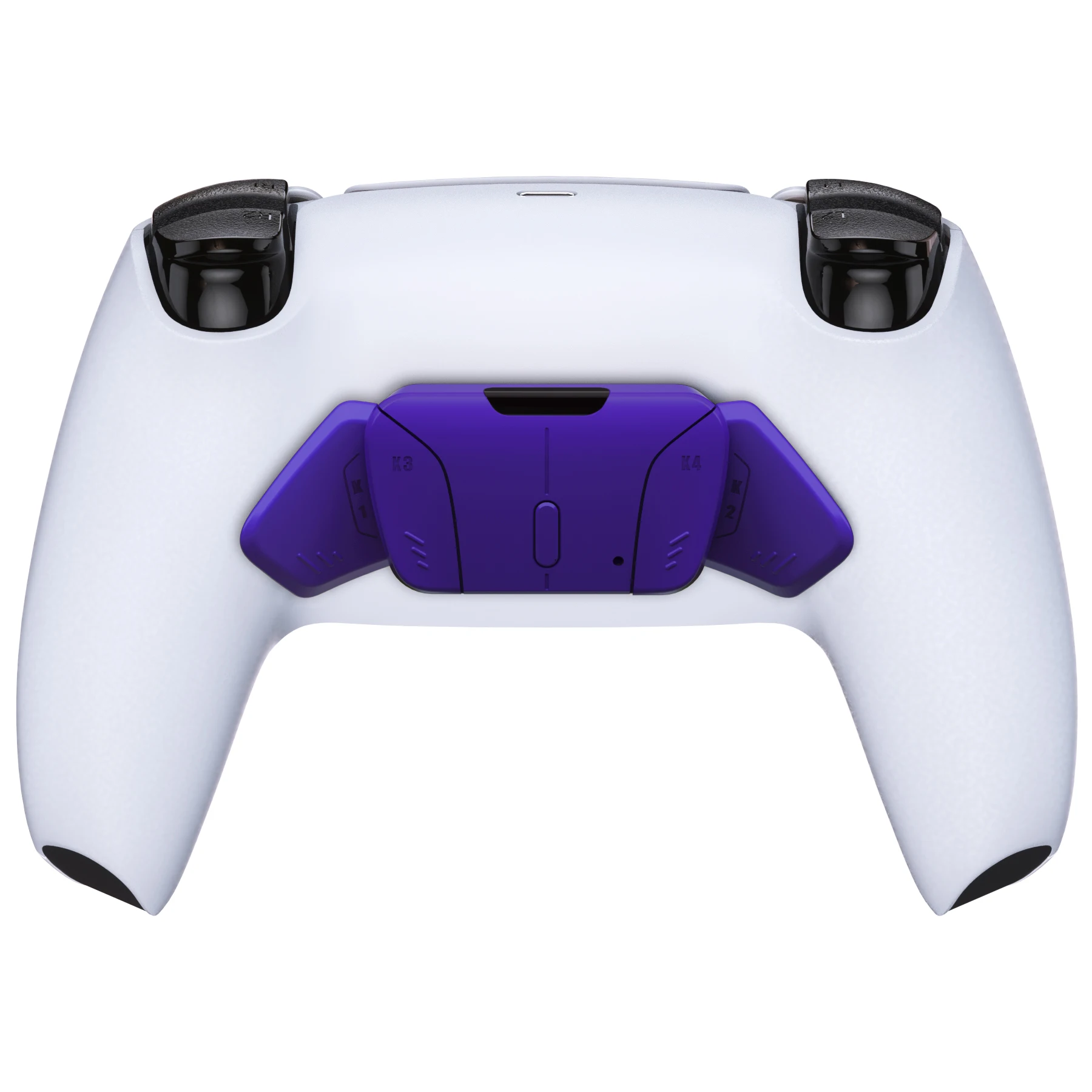 eXtremeRate Replacement Redesigned K1 K2 K3 K4 Back Buttons Housing Shell for ps5 Controller, RISE4 Remap Kit - 19 colors