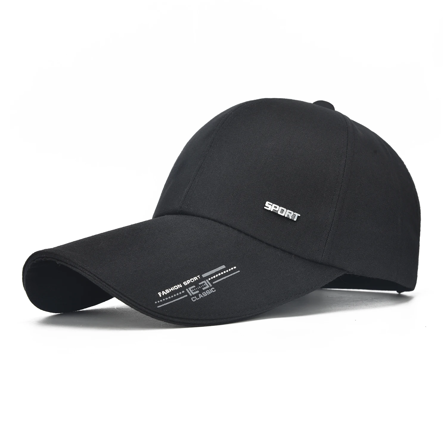 11cm Long Brim Fishing Hat Man Summer Sunscreen Baseball Cap Outdoor Sun Protection Sports Caps Women Strapback Hiking Hats