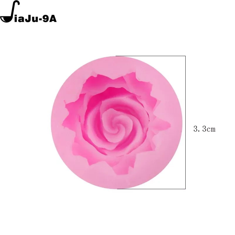 Kitchen 3D Rose Silicone Cake Moldмолды силиконовые Flower Fondant Mold Decoration Baking Tool Soap Mold силиконовые формы цветы