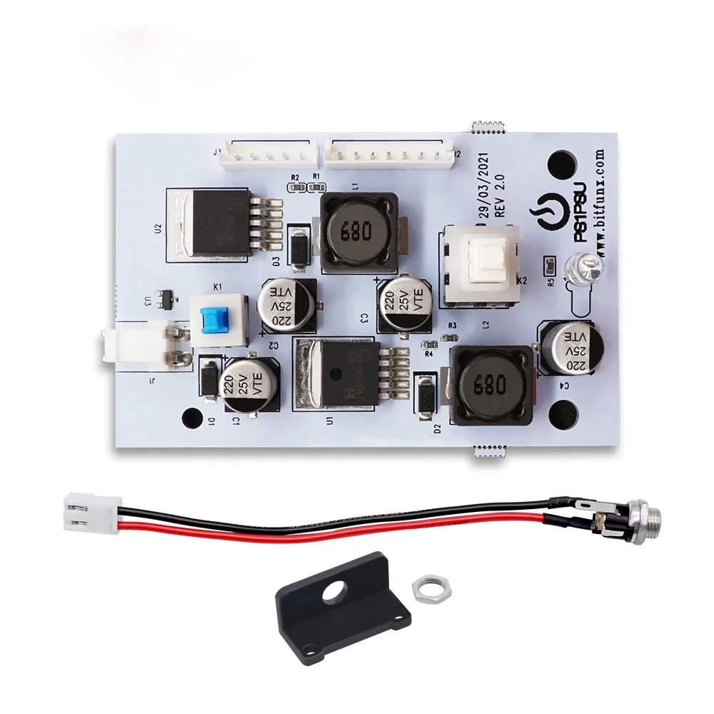 Rev 2.0 PS1PSU 12V Power Board Charging Adapter Compatible with PS1 Fat Console Power Supply Replacement