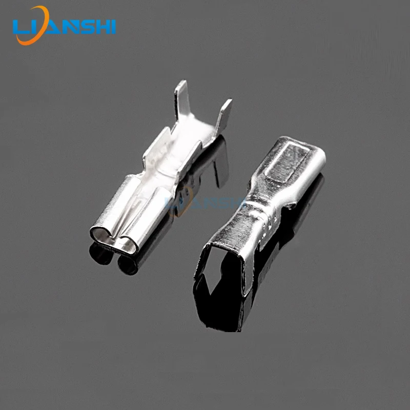 100pcs of small motor spring 2.0 direct insertion DJ622-D2A 2.0 wiring spring cold-pressed terminals