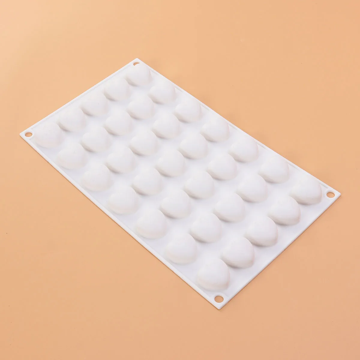 

35 Grid Silicone Fondant Mold Heart Shape for Cake Chocolate Candy Cupcake Baking Non Stick Reusable Heart Mold