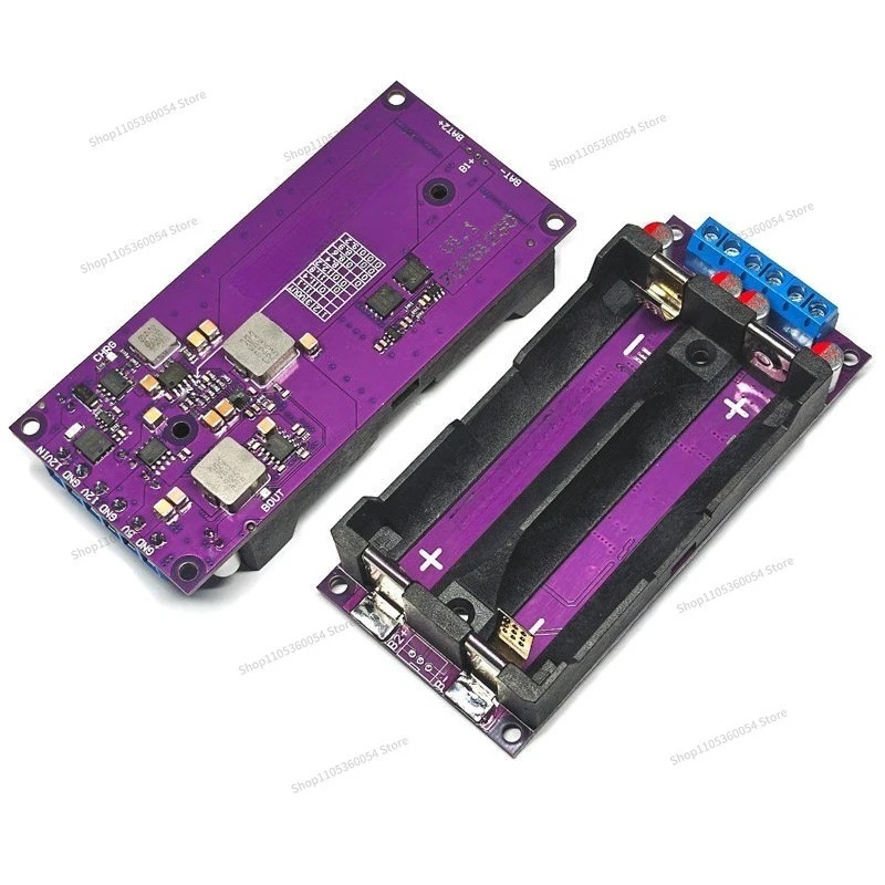 For 12V50W5V Bypass UPS Module with 21700 Battery Soft Routing NAS Surveillance Video Recorder NVR Recorder