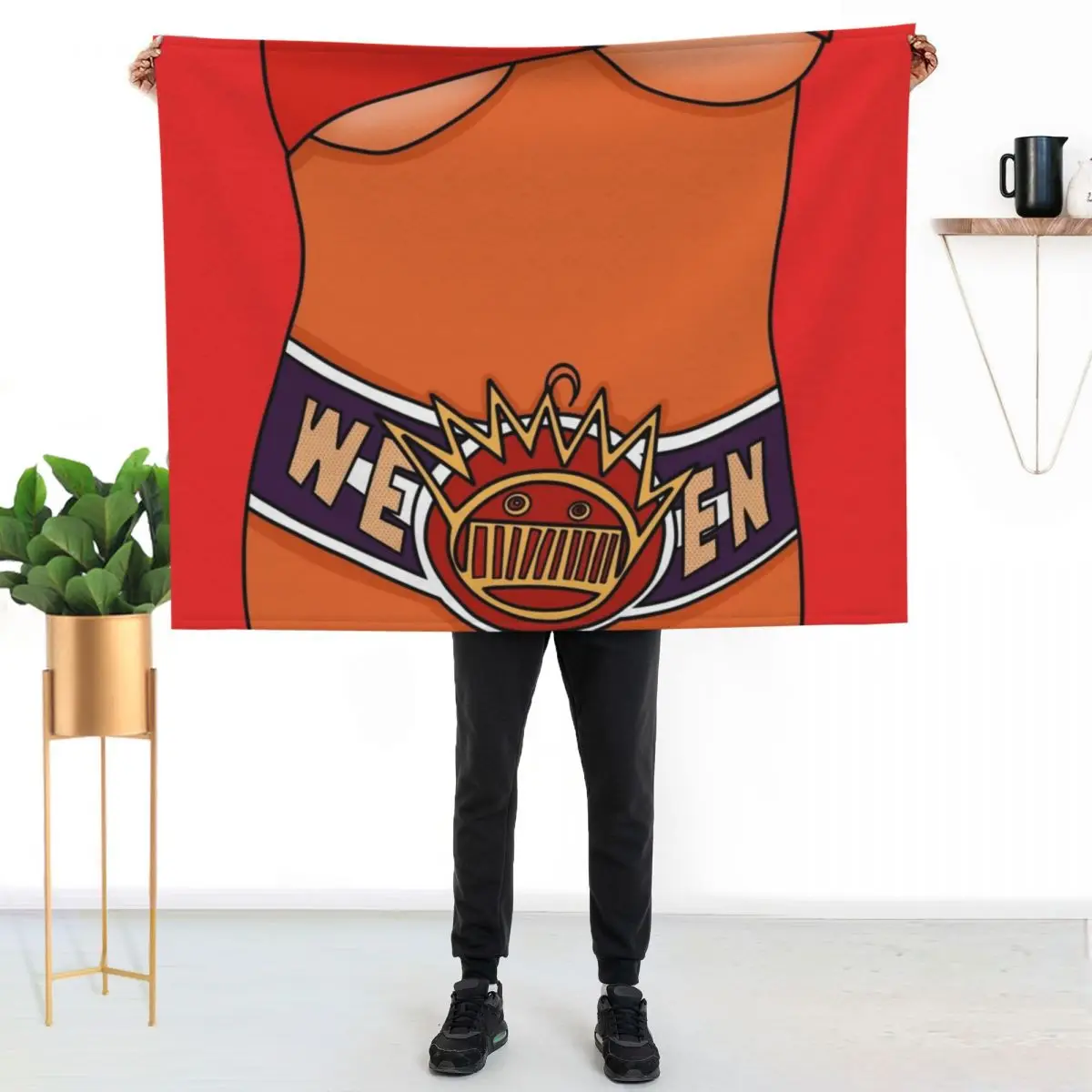 Ween Chocolate and Cheese Album Body Throw Blanket halloween For Baby Tourist Luxury Designer Weighted Sleeping Bag Blankets