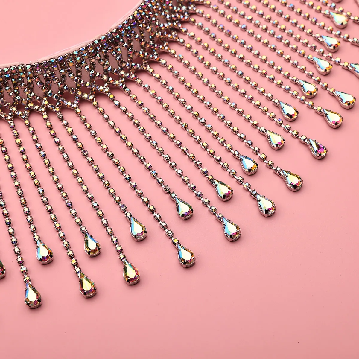 Oriental Dance, Tassel Belly Dance Waist Chain Sexy Gemstone Super Flash Rhinestone Waist Jewelry Dance Chain Accessories Femal