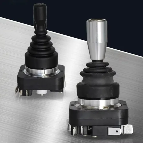 Imagen 2 del producto Interruptor basculante de palanca monopalanca Industrial de reinicio automático momentáneo de 8 vías interruptor de Control cruzado de Joystick de enganche 4 direcciones