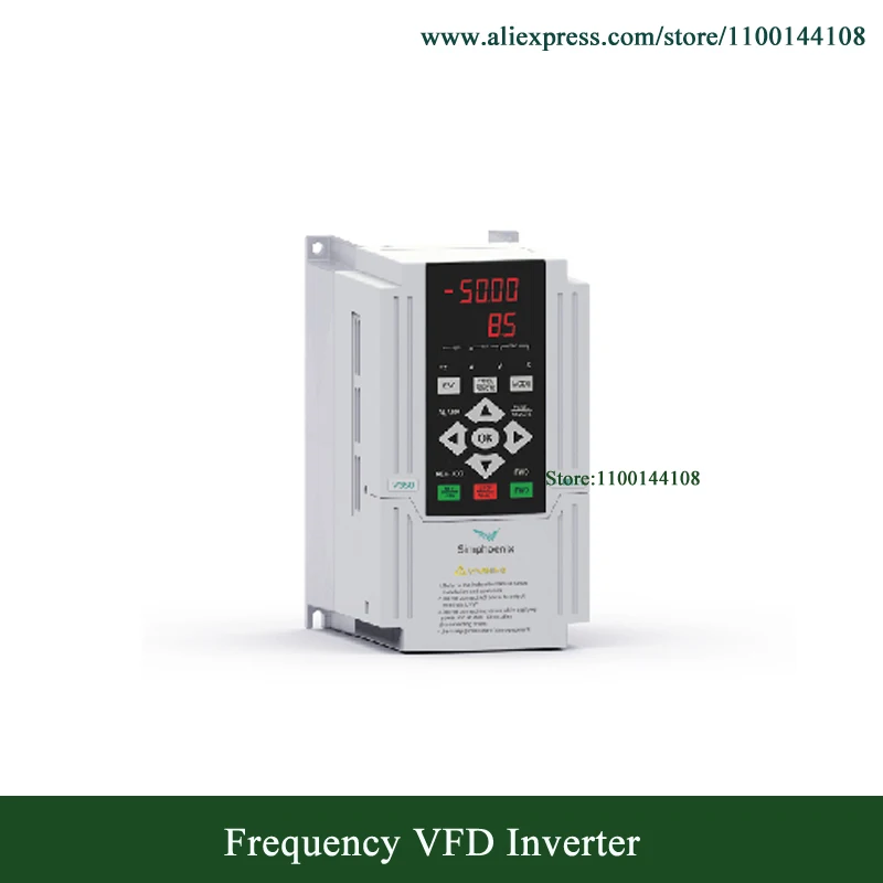 

Simphoenix Sunfar Open-loop Vector Inverter DX100-4T0015 1.5KW DX100-4T0022 2.2KW AC380V Frequency VFD Inverter 1000hz