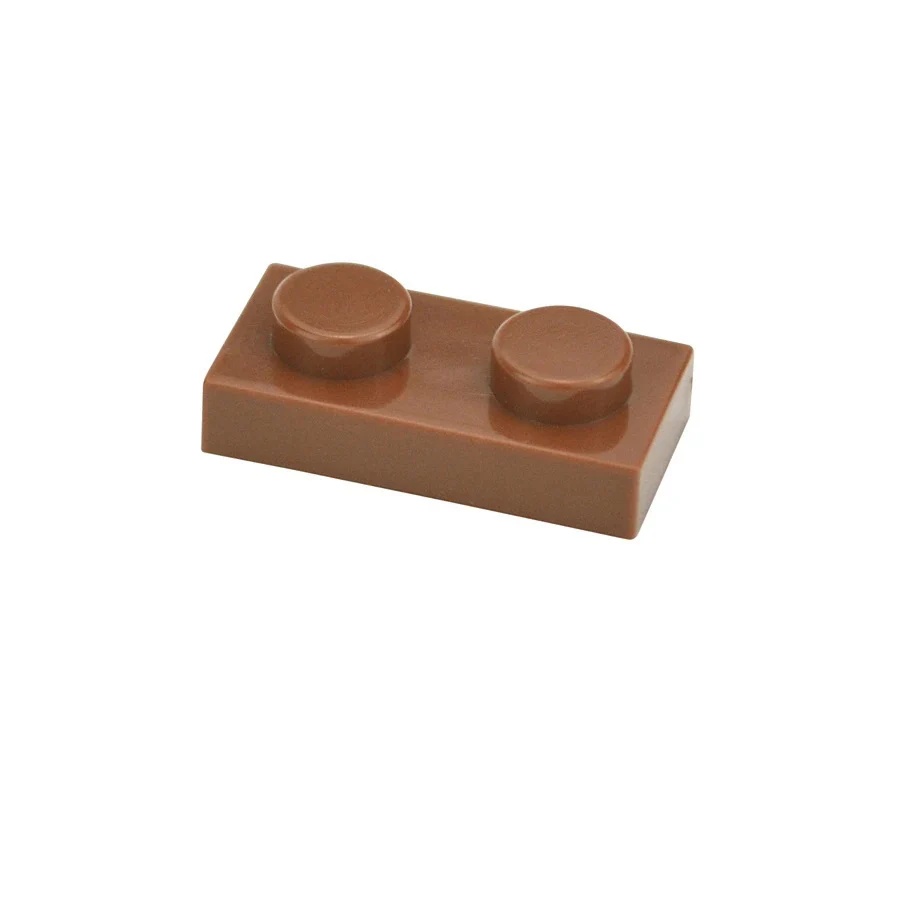 1x2 Punkte 100PCS Farbe Pädagogisches Kreative kompatibel 3023 Größe MOC Bausteine Dünne Zahlen Ziegel Spielzeug für Kinder