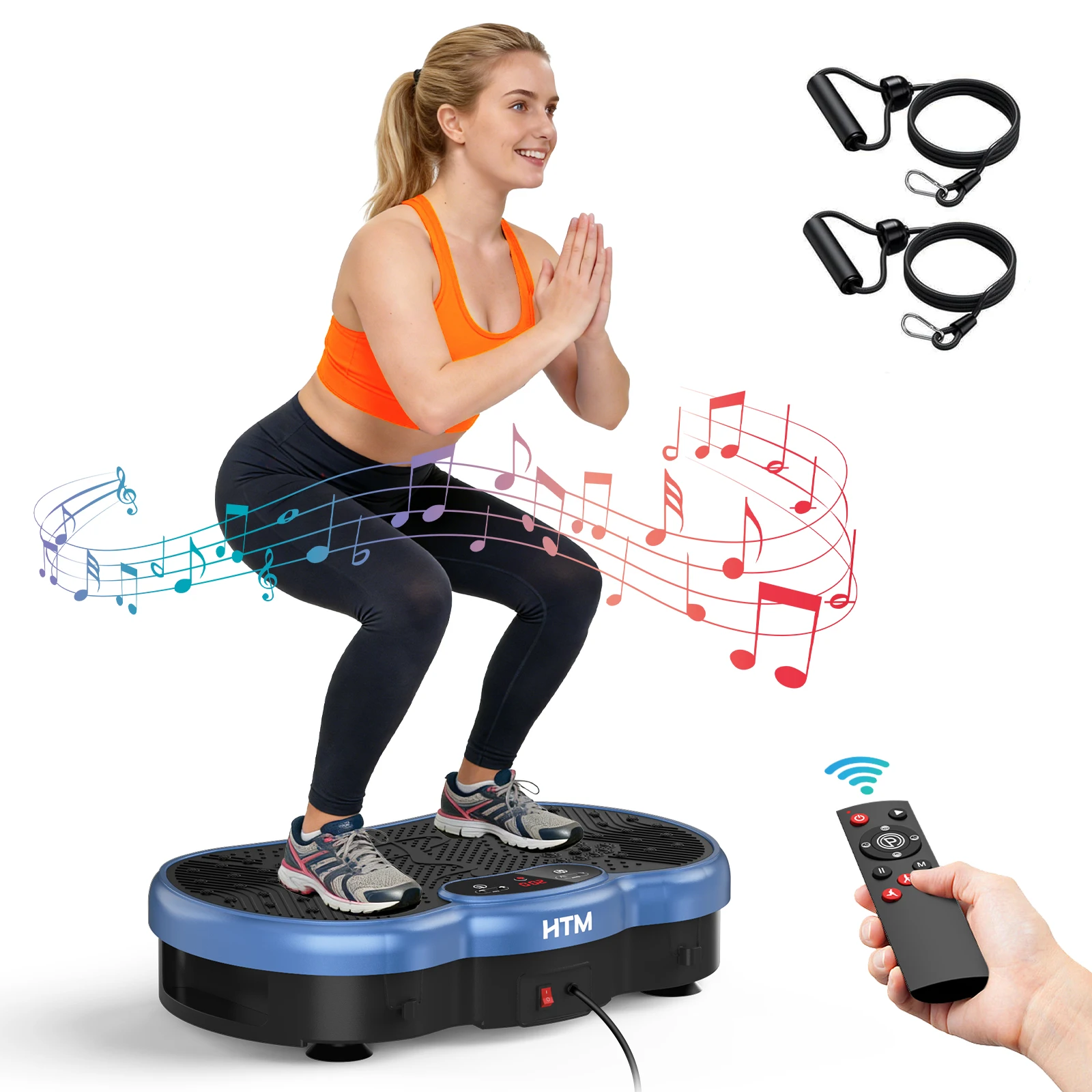 

Vibration Plate Power Machine 120 Speed Levels Calorie Tracking for Home Gym Whole Body Shaker Muscle Toning Whole Body Fitness