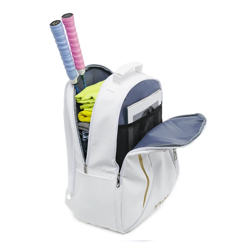 Original YWYAT 2 Rackets Badminton Bag Backpack With Shoes Compartment Tennis Shuttlecock Racquet Sports Bag Men Women Backpack