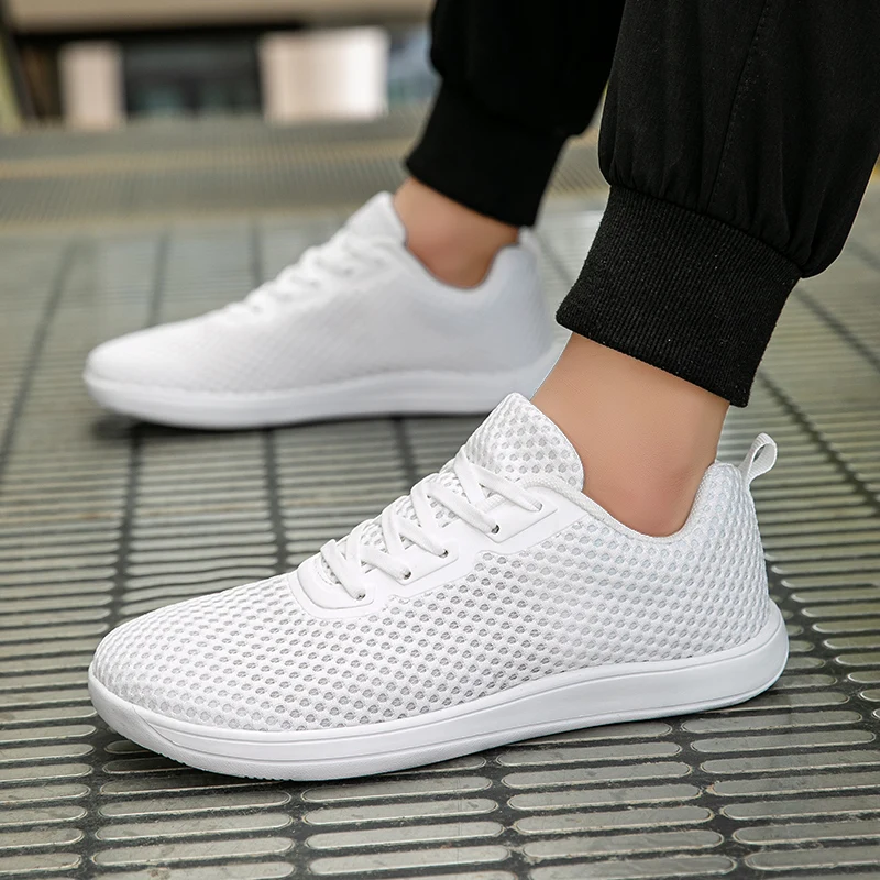 زوجين الحد الأدنى أحذية رياضية الرجال النساء تنفس أحذية مشي واسعة اصبع القدم حافي القدمين صفر قطرة أحذية عادية خفيفة الوزن أحذية للمشي