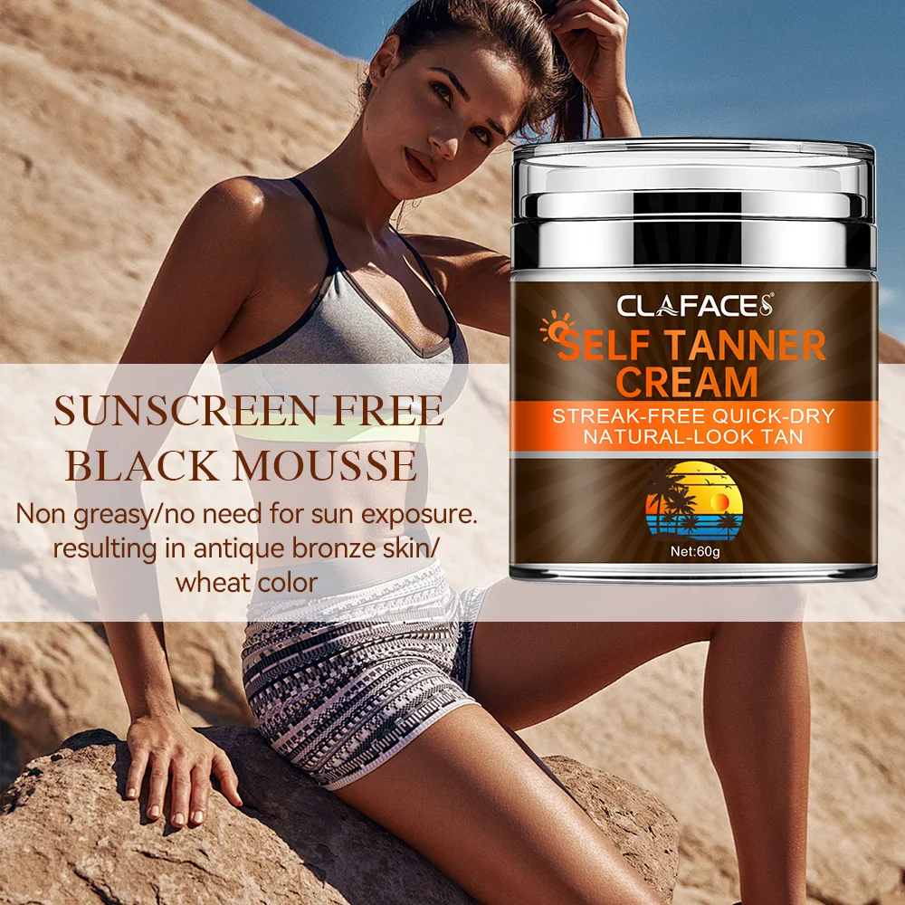 

Самозагар для тела без солнца Meihei Frost Beach без солнца мазка для тела пшеничный тон Бронзовый крем для ухода за кожей