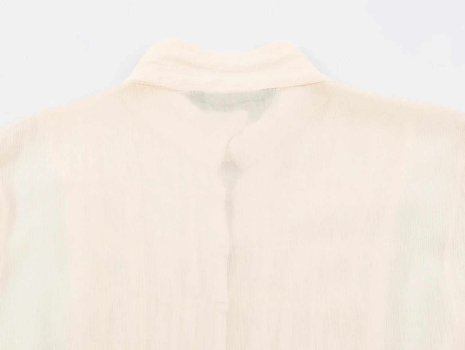 TFAFXY Elegante Schicke Damenbluse mit Seilknotenverschluss, Glockenärmeln und Rüschen, Modische Frühjahr-Sommer 2026 Casual Blusen – Detail 10