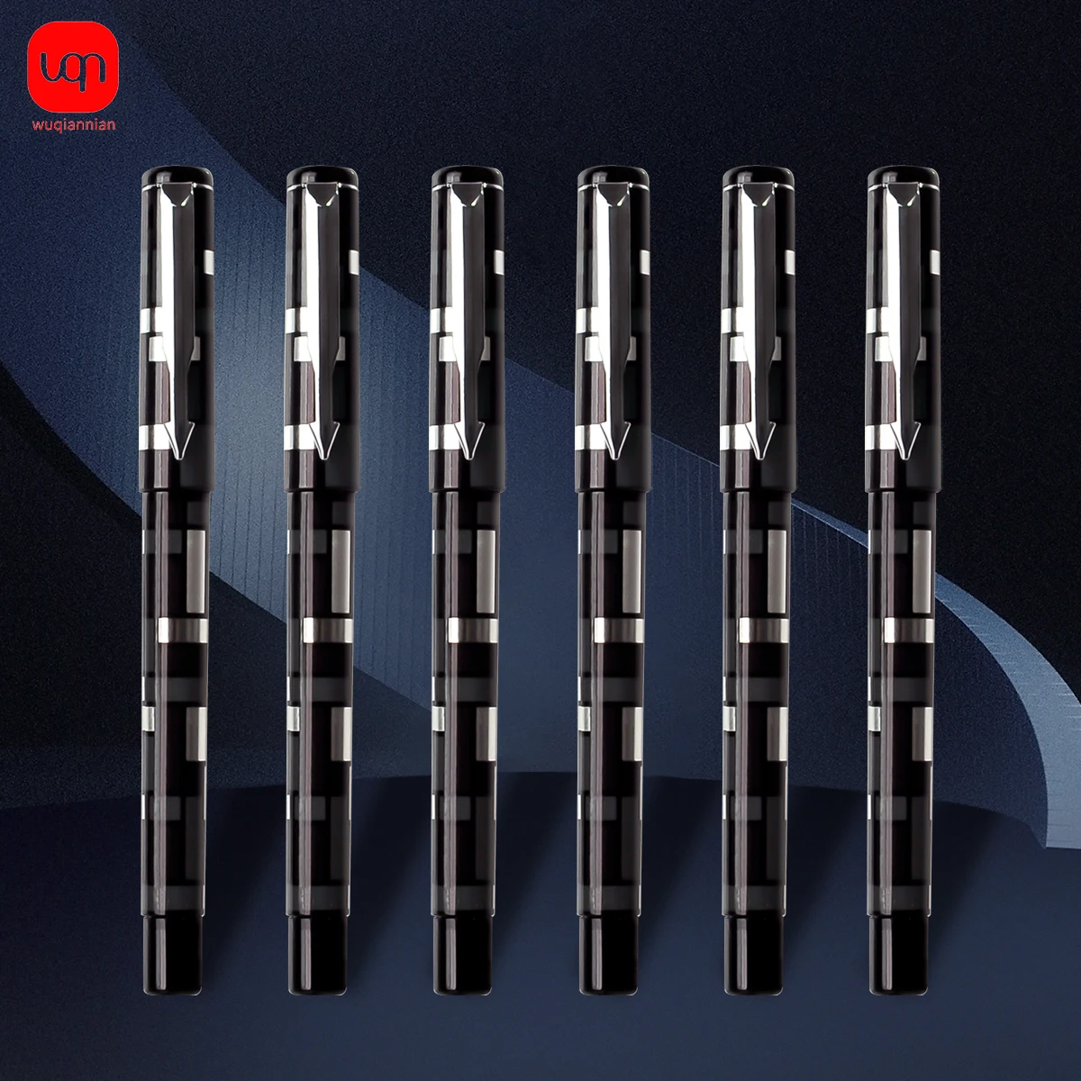 

WQN-1pen со сменным сердечником и гелевой ручкой большой емкости с пером 0,5 мм используется для письма и офисных канцелярских принадлежностей