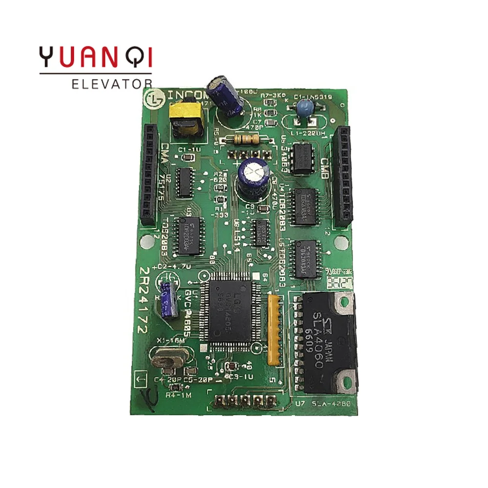 

Yuanqi Lift Spare Parts Elevator Outbound Call Display Board INCOM2 2R24765 IR0266I MGP