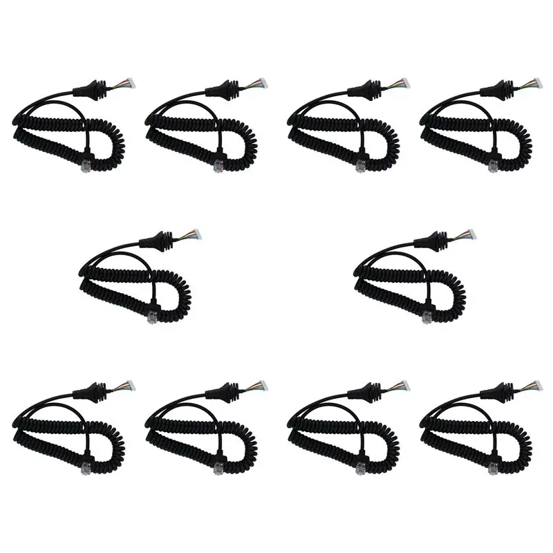

Эффективный кабель для микрофона 10X HM-152 для ICOM HM152 IC F121/S IC F221/S, сменный кабель