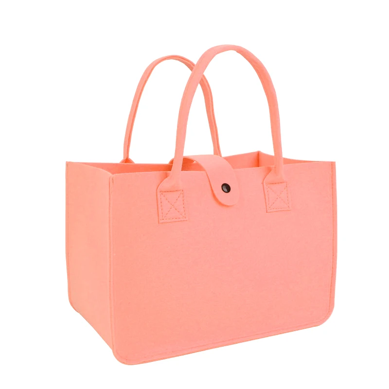 Ladies' Felt Tote Bag, Multi-Color Felt Tote Bag, Shopping Bag, Large Capacity Gift Bag