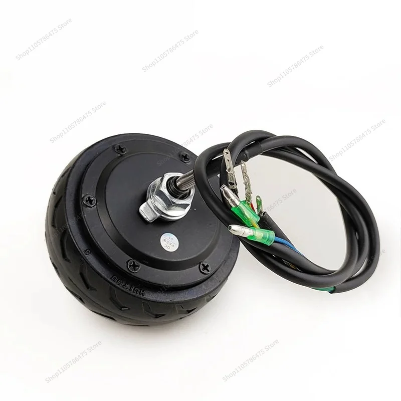 For 4 Inch 24V/36V150W Black Toothless Scooter Wheel Hub Motor Trunk Motor