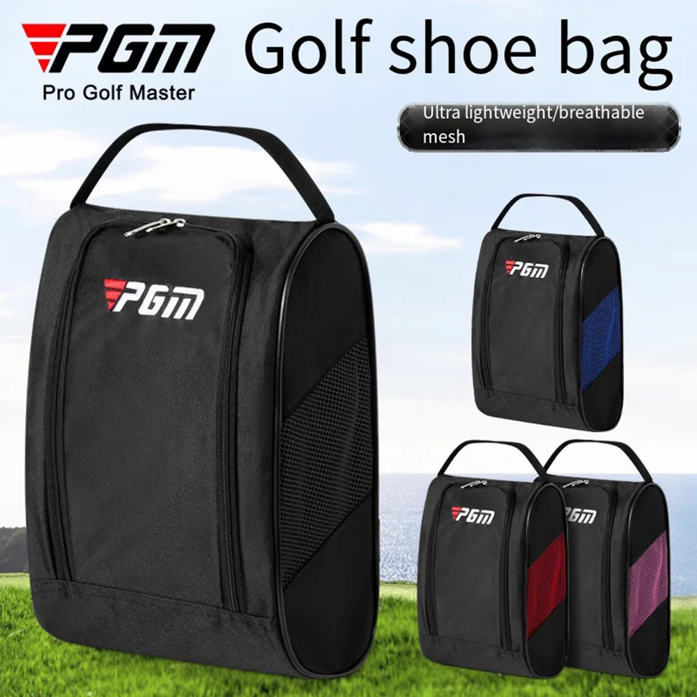 Bolsa para zapatos de Golf PGM, transpirable, ligera, de alta calidad, práctica, para zapatos de viaje, bolsa para zapatos, bolsa para zapatillas