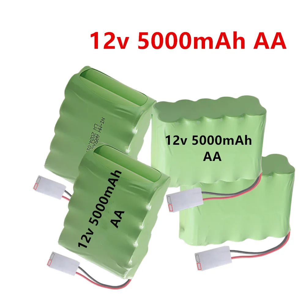 

5000mah 12V NIMH Battery for RC Electric toy Car Boat Trucks Trains Model Toys Parts AA Ni-MH 12v 2400mah Battery Pack