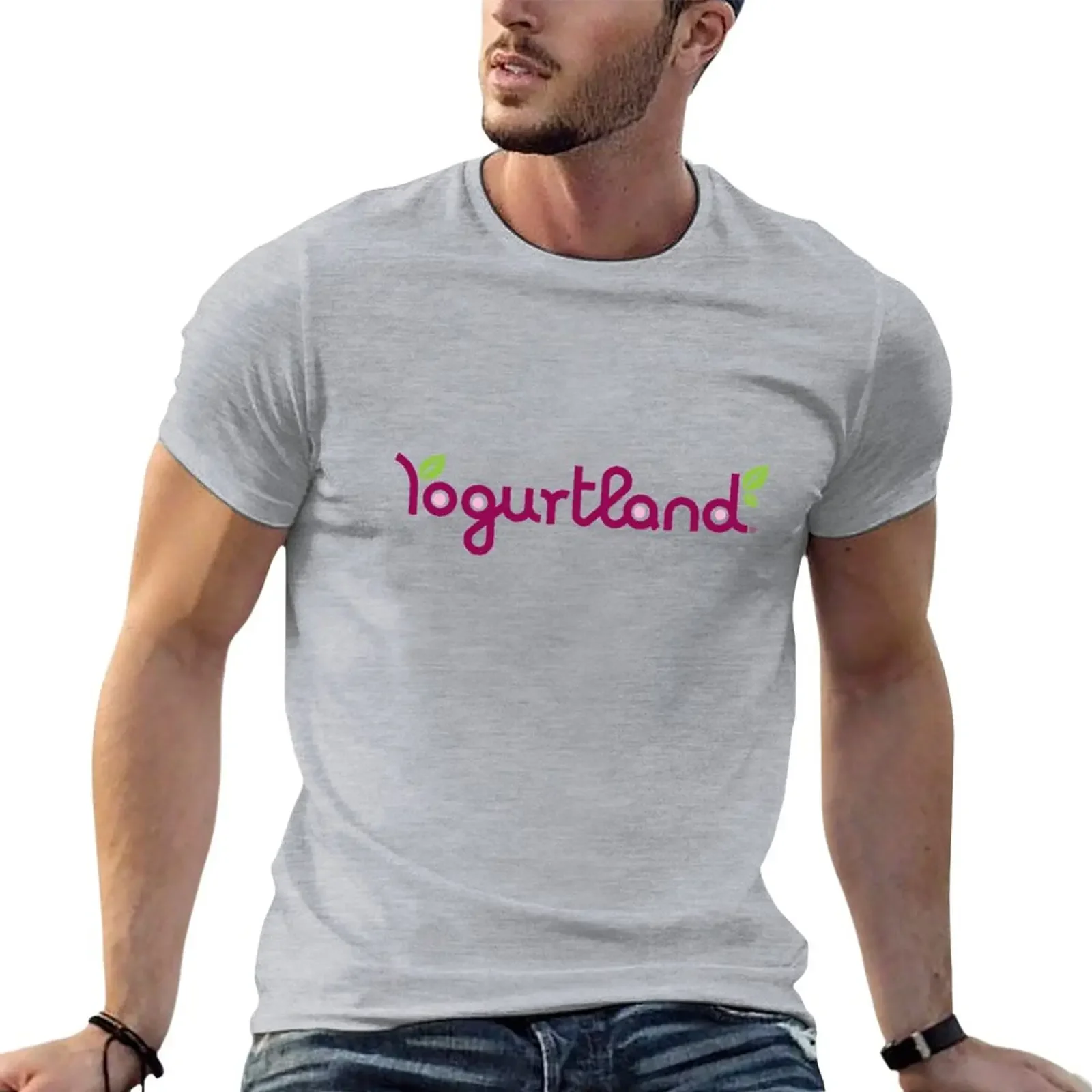 

Yogurtland Cafe T-Shirt shirts graphic tees sports fans summer top Men's t-shirts