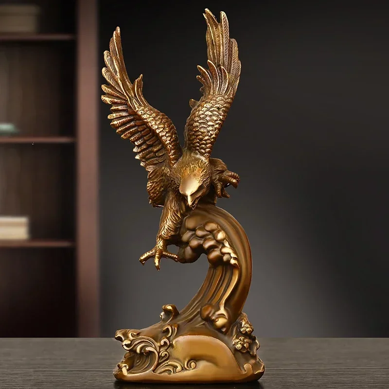 Copper Eagle Pendant Great Expectations Peng Cheng Miles Spread Wings Company Opening Gifts