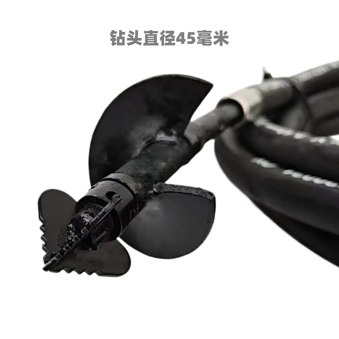 Sewer Drain Dredging Attachment for Electric Drill Grease Cleaner Tool for Restaurant Main Pipeline Clog Removal