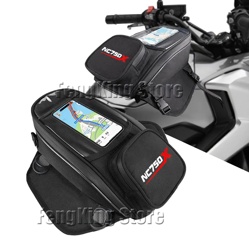 

Motorcycle fuel tank bag Knight navigation bag Waterproof large capacity quick release For Honda NC750X NC750 NC 750X
