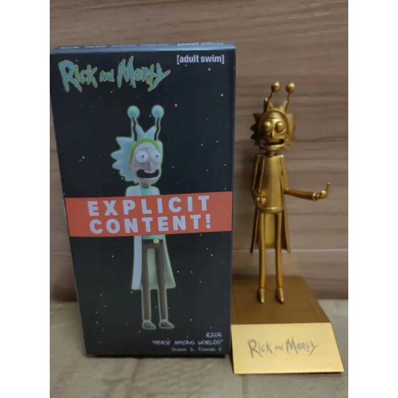 16cm Rick Peace Among Worlds Statue Action Figure Model Toys Bookshelf Ornament Gift for Friends