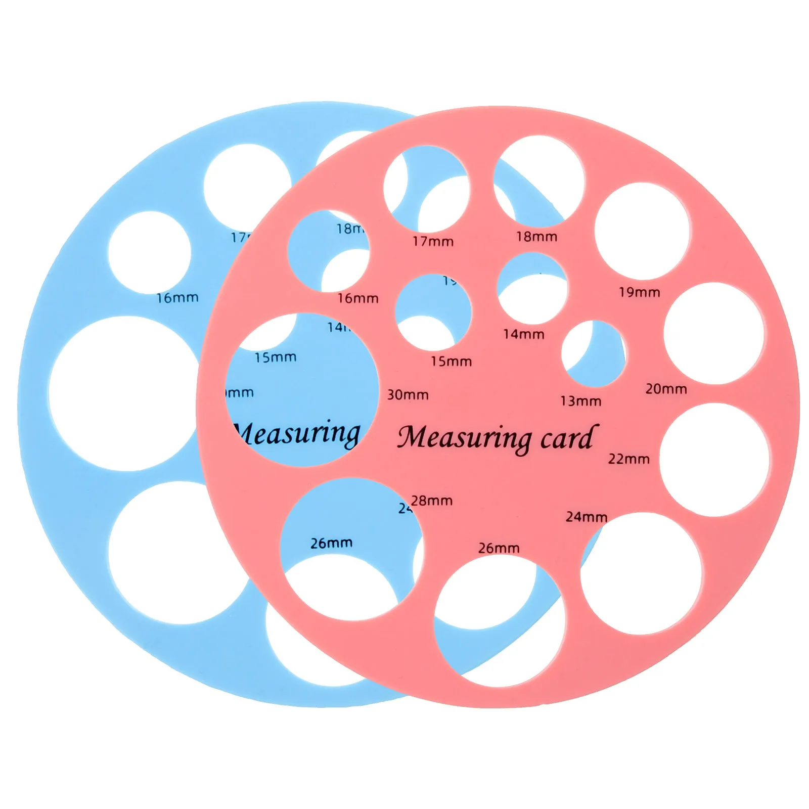 

2Pcs Nipple Measurement Card Flexible Ruler Tools for Curved Flat Surfaces Easy Storage Breast Size Accuracy Nipple Sizer