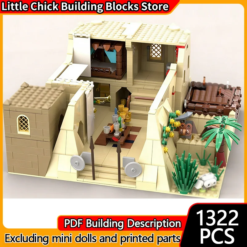 

Popular Movie Model MOC Building Bricks Movie Scene Palace Modular Technology Children Holiday Gifts Assemble Toys Suit