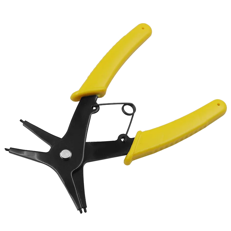 2 in 1 Snap Ring Plier 4 Way Type Circlip Pliers Multifunctional Hand Tool