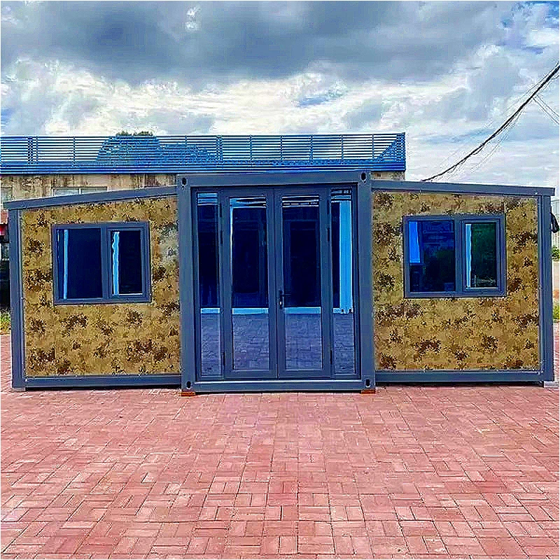China Container House Custom Design Mobile Home 20ft 30ft 40ft Soundproof Moistureproof Expandable Container House with Terrace