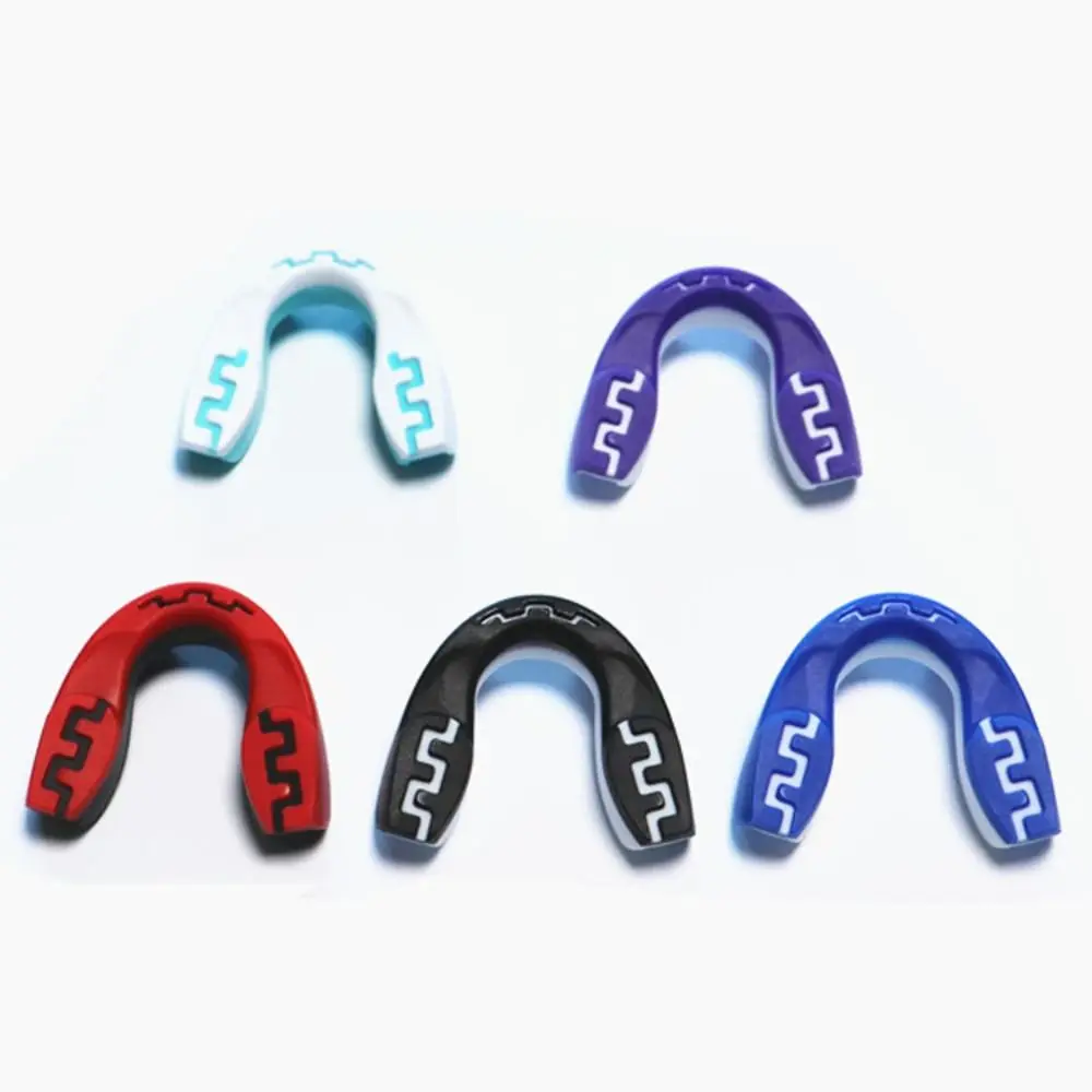 EVA Mouth Guard Professional Boxing Sports paradenti MMA Muay Thai Training For Kids adulti Tooth Guard Buffer Protection Set