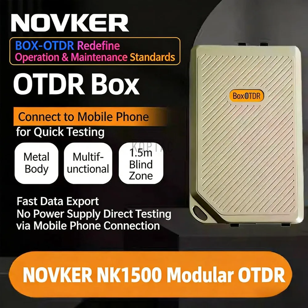 NOVKER NK1500 Box OTDR Fiber Optic Fault Locator Portable OT