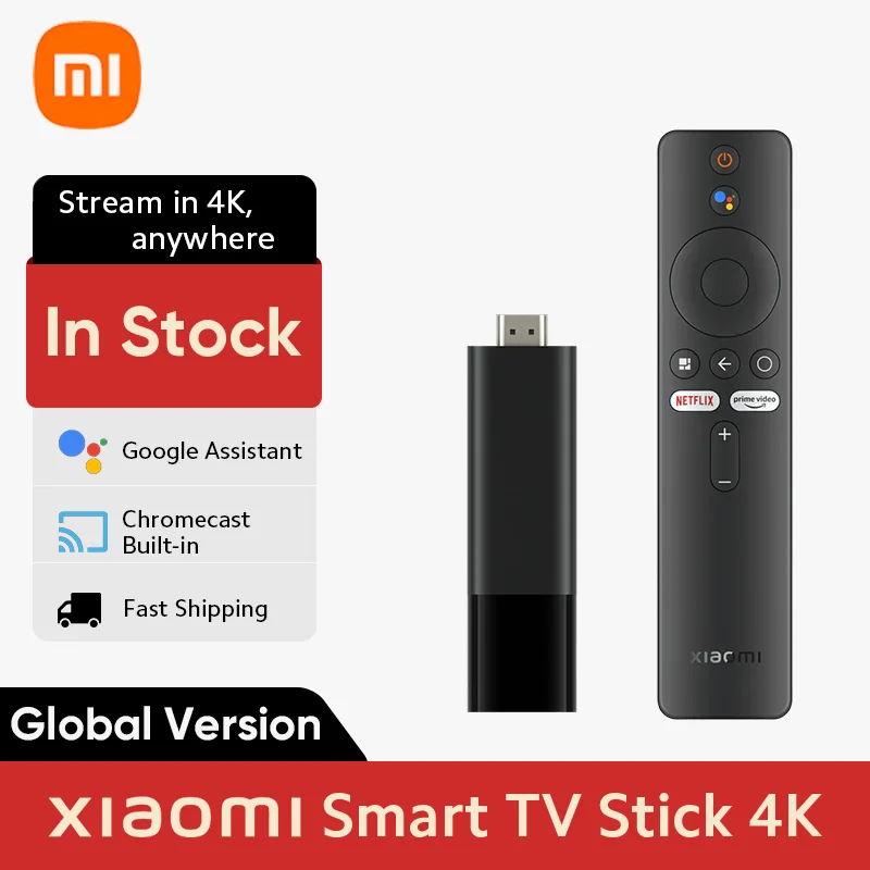 2024 New! Global Version Xiaomi Smart Mi TV Stick 4K