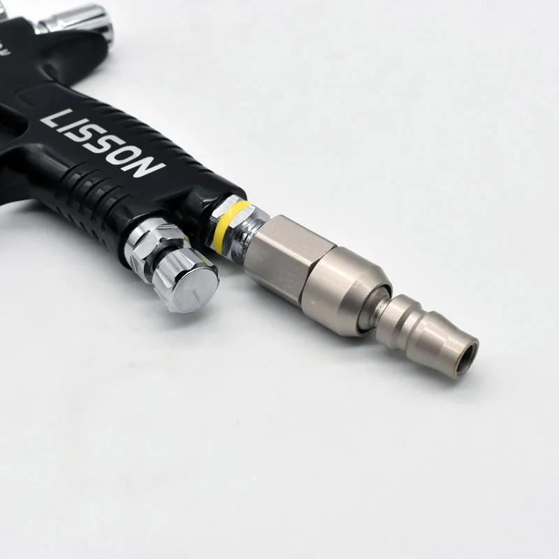 สเปรย์ปืนตัวเชื่อมต่อสีสเปรย์ปืน Joint 360องศา Rotary Joint HVLP/LVMP สเปรย์ปืนอุปกรณ์เสริม