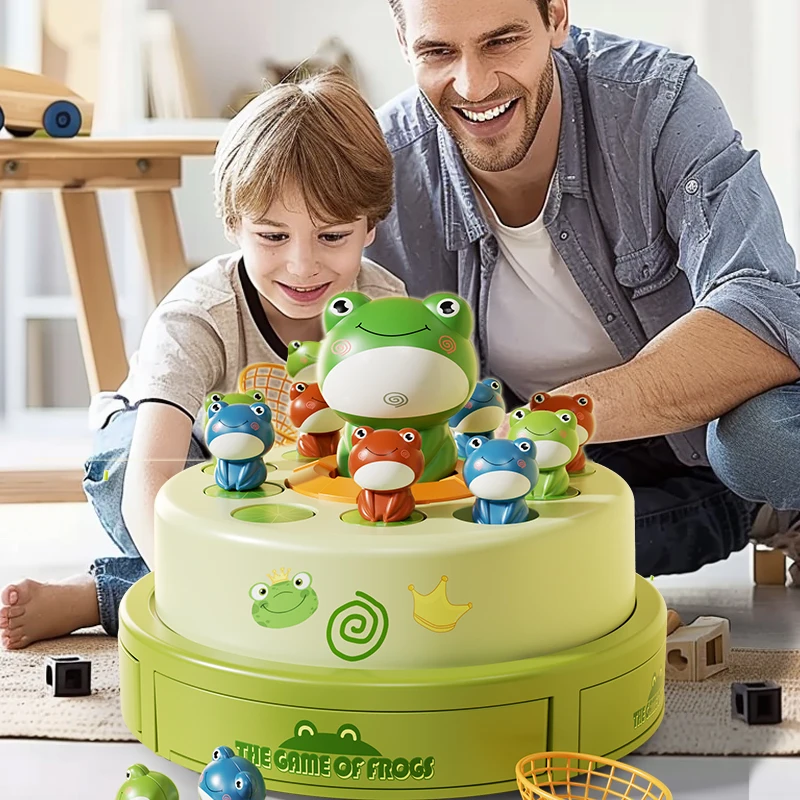 Frogy Fun: Interactive Frog Jumping Game for Kids 3-6 Years Old, Parent-child Interactive Games, Christmas, Birthday Gifts