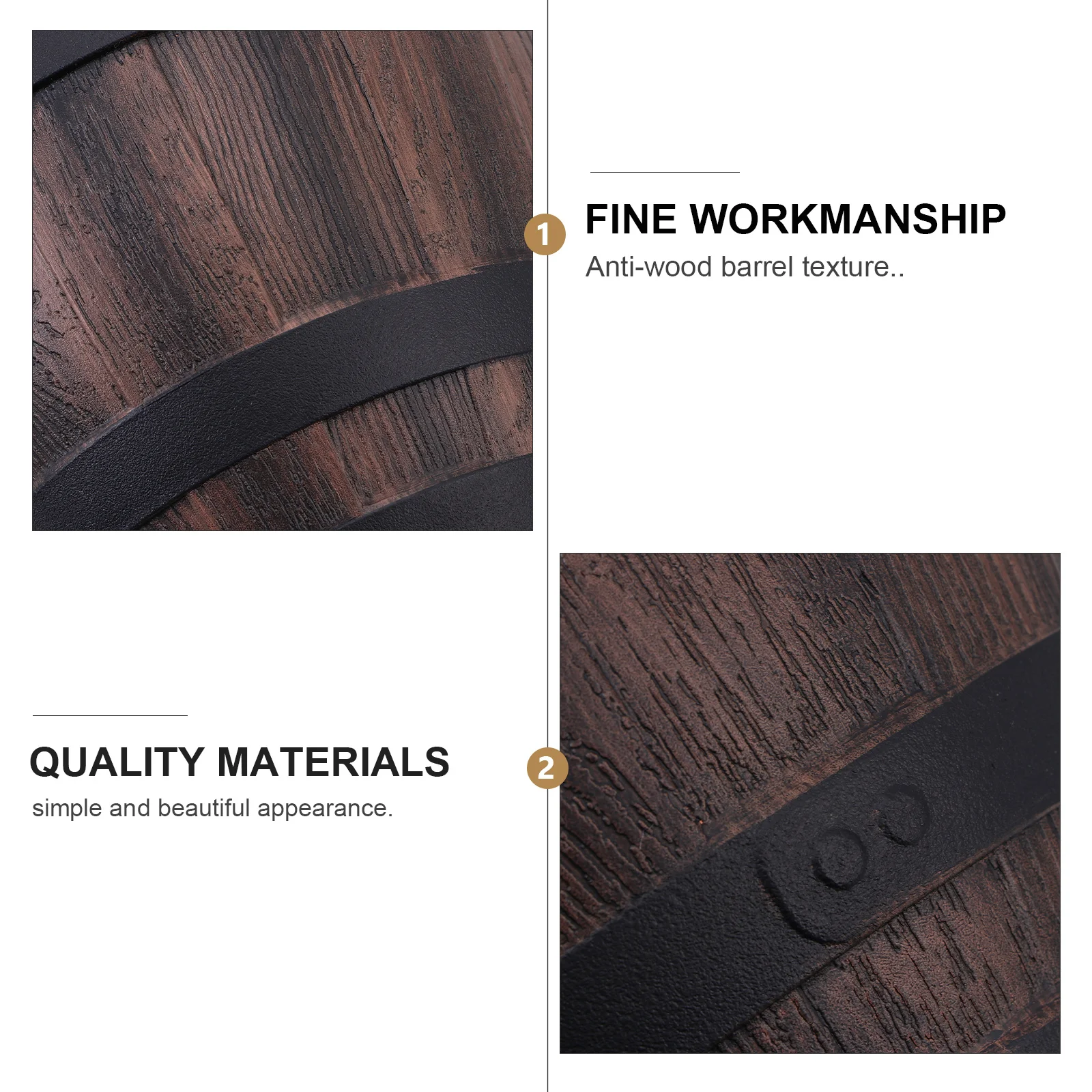 

1Pcs Plastic Flowerpot Creative Retro Thickened Lotus Bucket Plant Container Indoor Gardening Flowerpot Decor for Home