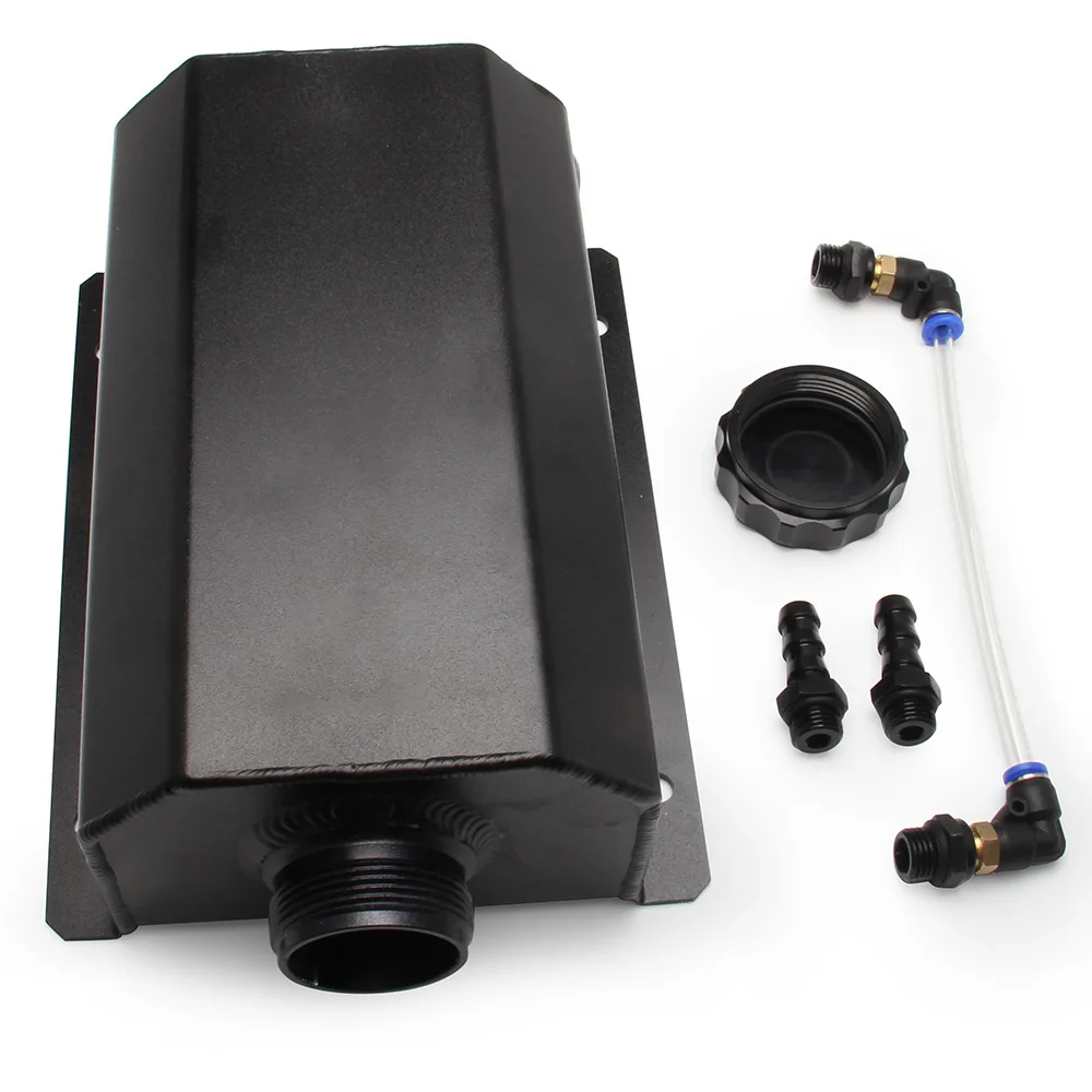 for Automobile modification 1L/2L square ventilator oil pot expansion cooling pot aluminum alloy universal