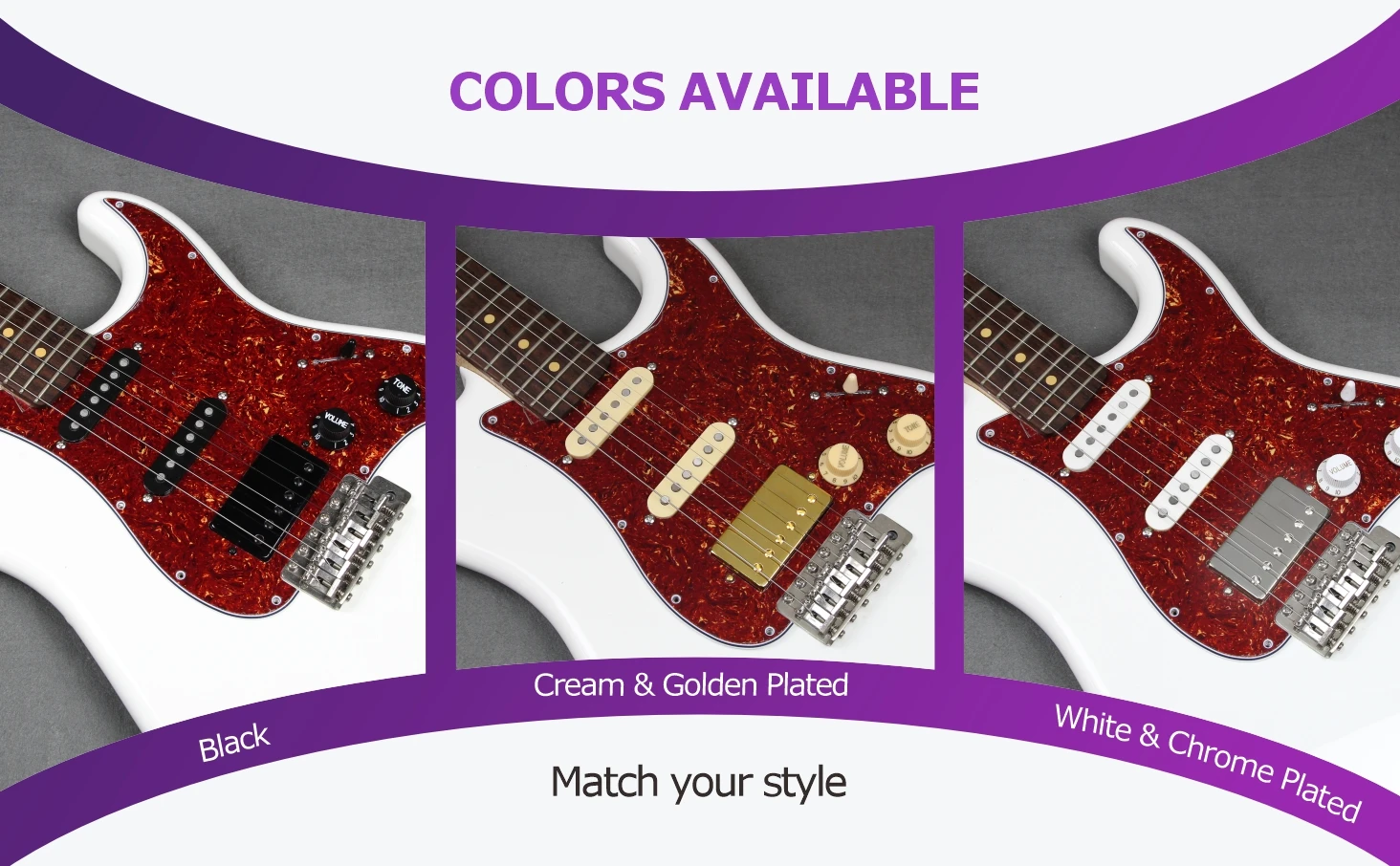 فلور لاقط الغيتار الكهربائي SSH ألنيكو 5 التقاطات HSS 5K + 5K + 8K أجزاء الغيتار #3